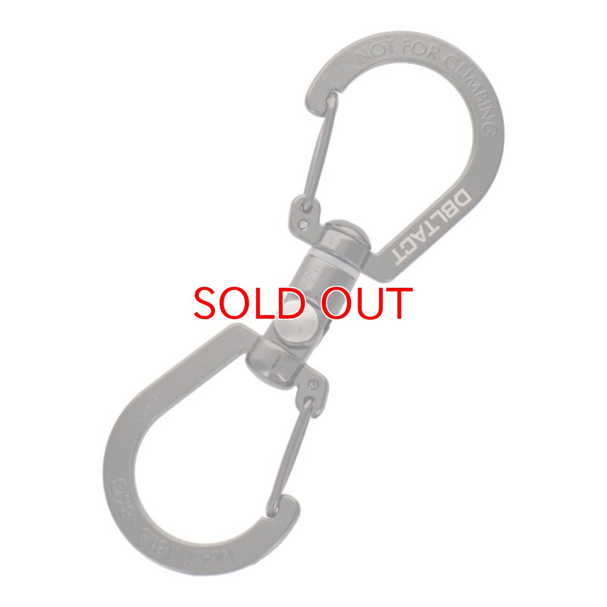 画像20: ダブルタクト DBLTACT DT-KSU-80 S型ユニバーサルカラビナ 80mm 360度回転+左右90度に曲がる 丈夫な亜鉛ダイキャスト製 (20)