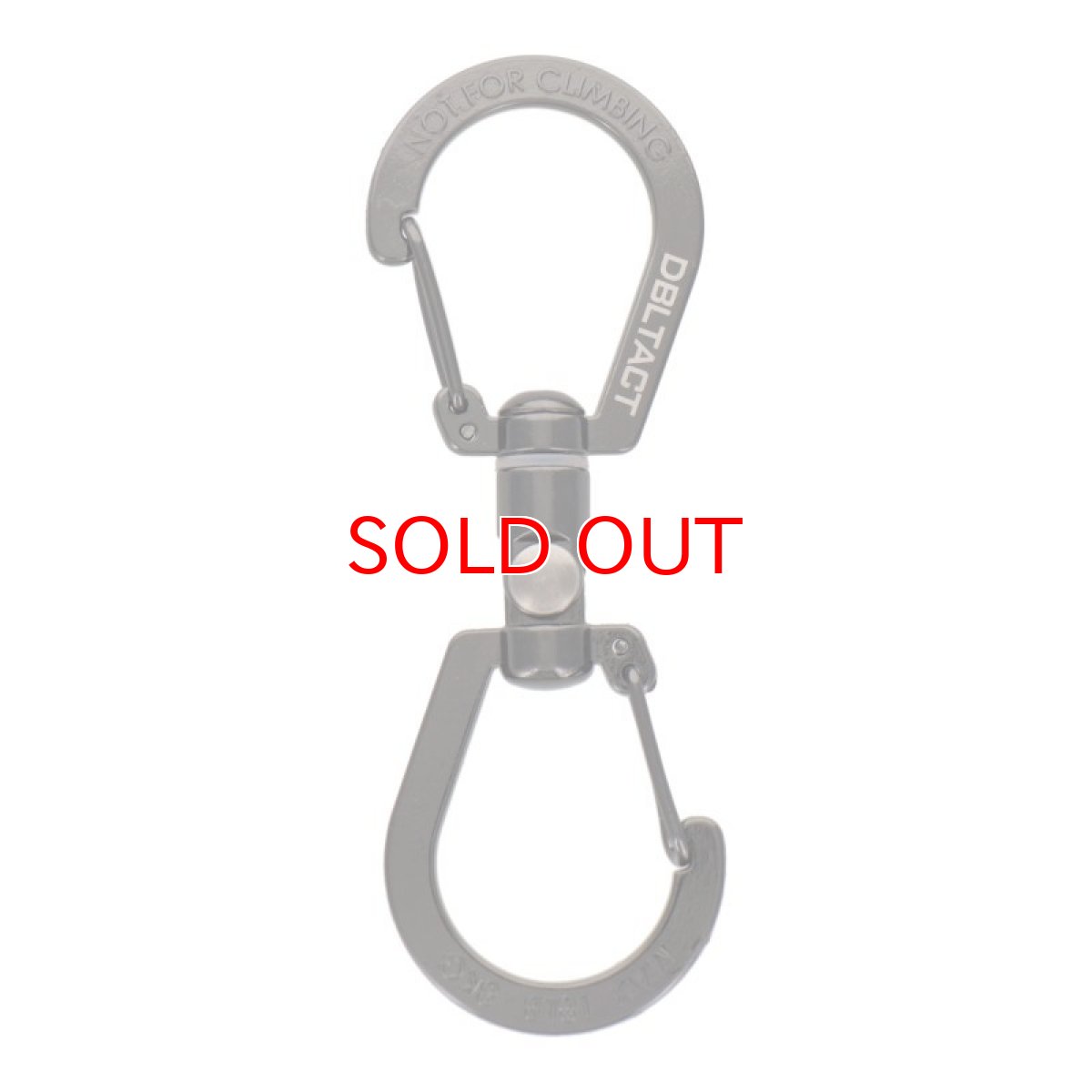 画像19: ダブルタクト DBLTACT DT-KSU-80 S型ユニバーサルカラビナ 80mm 360度回転+左右90度に曲がる 丈夫な亜鉛ダイキャスト製 (19)