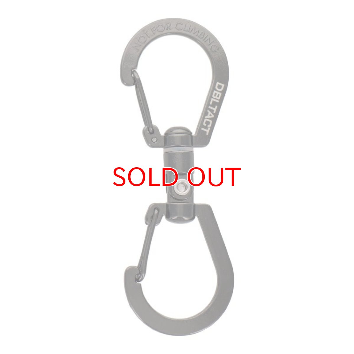 画像18: ダブルタクト DBLTACT DT-KSU-80 S型ユニバーサルカラビナ 80mm 360度回転+左右90度に曲がる 丈夫な亜鉛ダイキャスト製 (18)