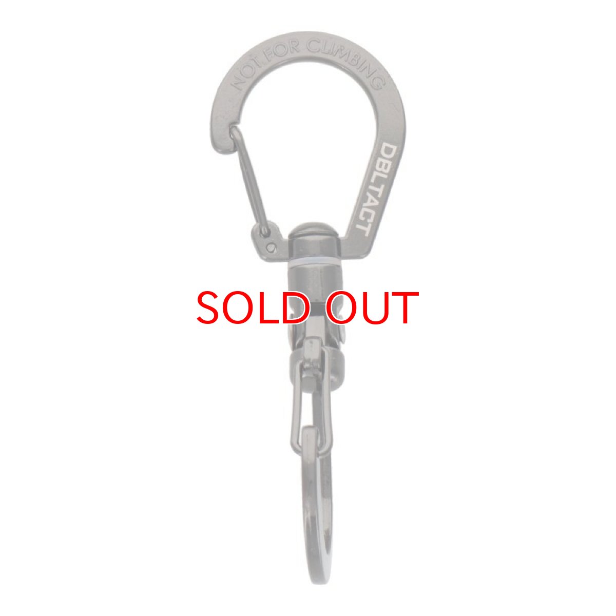 画像17: ダブルタクト DBLTACT DT-KSU-80 S型ユニバーサルカラビナ 80mm 360度回転+左右90度に曲がる 丈夫な亜鉛ダイキャスト製 (17)