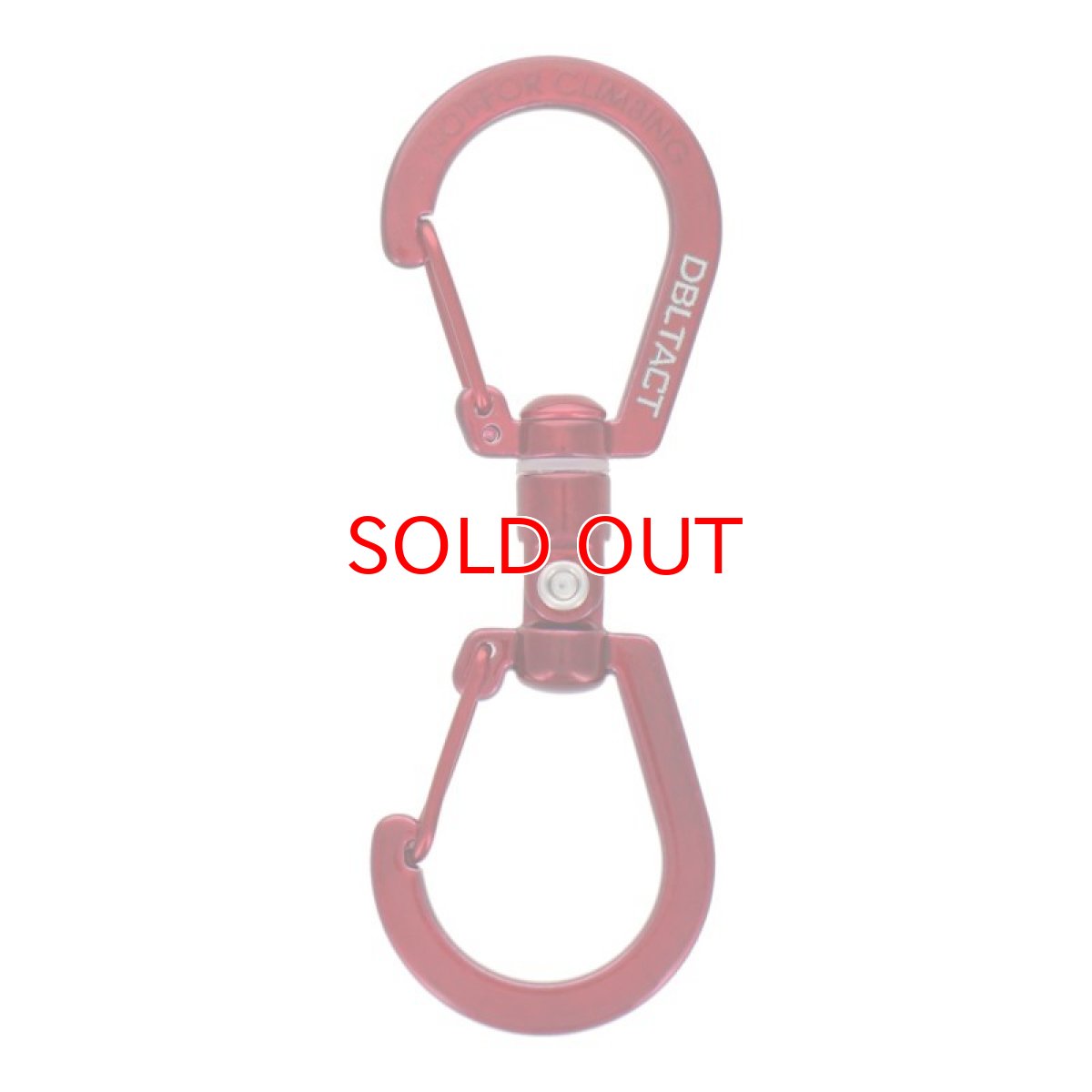 画像12: ダブルタクト DBLTACT DT-KSU-80 S型ユニバーサルカラビナ 80mm 360度回転+左右90度に曲がる 丈夫な亜鉛ダイキャスト製 (12)