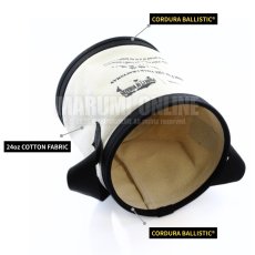 画像4: ニックス KNICKS KH-185 KH185 腰道具 24オンス 帆布生地 小物 バケツ バリスティック 補強 ハンプ はんぷ (4)