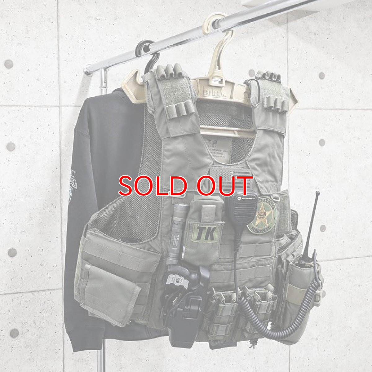 画像11: ヘビーハンガーネオ NEO フルハーネスや腰道具をかけれる 耐荷重 50kg 48.6mm単管対応 (11)