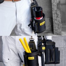 画像3: ロックス ツノダ TSUNODA 腰袋 腰道具 ワンタッチで外す・組み替える LOCX 着脱式 ダストカップ Sサイズ LX-DCS1 (3)