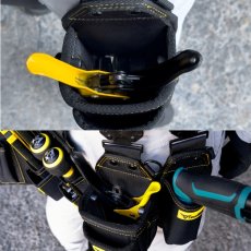 画像6: ロックス ツノダ TSUNODA 腰袋 腰道具 ワンタッチで外す・組み替える LOCX 着脱式VA線ストリッパーケース バックル付 LX-VA2B01 (6)