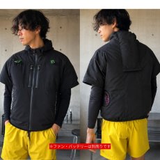画像7: ネオテライズ ファン対応 ウェア 単品 空調 服のみ 半袖 作業着 作業服 フルハーネス対応 NEOterize AD-543 (7)