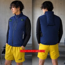 画像7: ネオテライズ ファン対応 ウェア 単品 空調 服のみ ベスト 作業着 作業服 フルハーネス対応 NEOterize AD-545 (7)