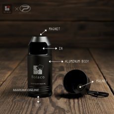 画像2: Bolaco × PROX マグネットダストボックス 小さなものや糸くずやタバコの吸い殻などに 軽量アルミボディ MGD-GO/MB/RE (2)