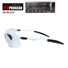 画像3: 丸三商事 プロギア 【PG-ML1】 極PROGEAR 保護メガネ クリア メラニンレンズ ハードコート 曇り止め加工 紫外線防止レンズ (3)