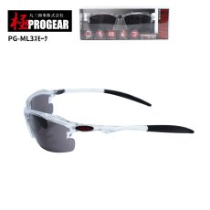 画像3: 丸三商事 プロギア 【PG-ML3】 極PROGEAR 保護メガネ スモーク メラニンレンズ ハードコート 曇り止め加工 紫外線防止レンズ (3)