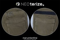 画像10: ネオテライズ おしゃれ かっこいい 作業着 作業服 NEOterize 8223 綿97％ ハイパーストレッチ パラシュートパンツ カーゴパンツ ジョガーパンツ (10)