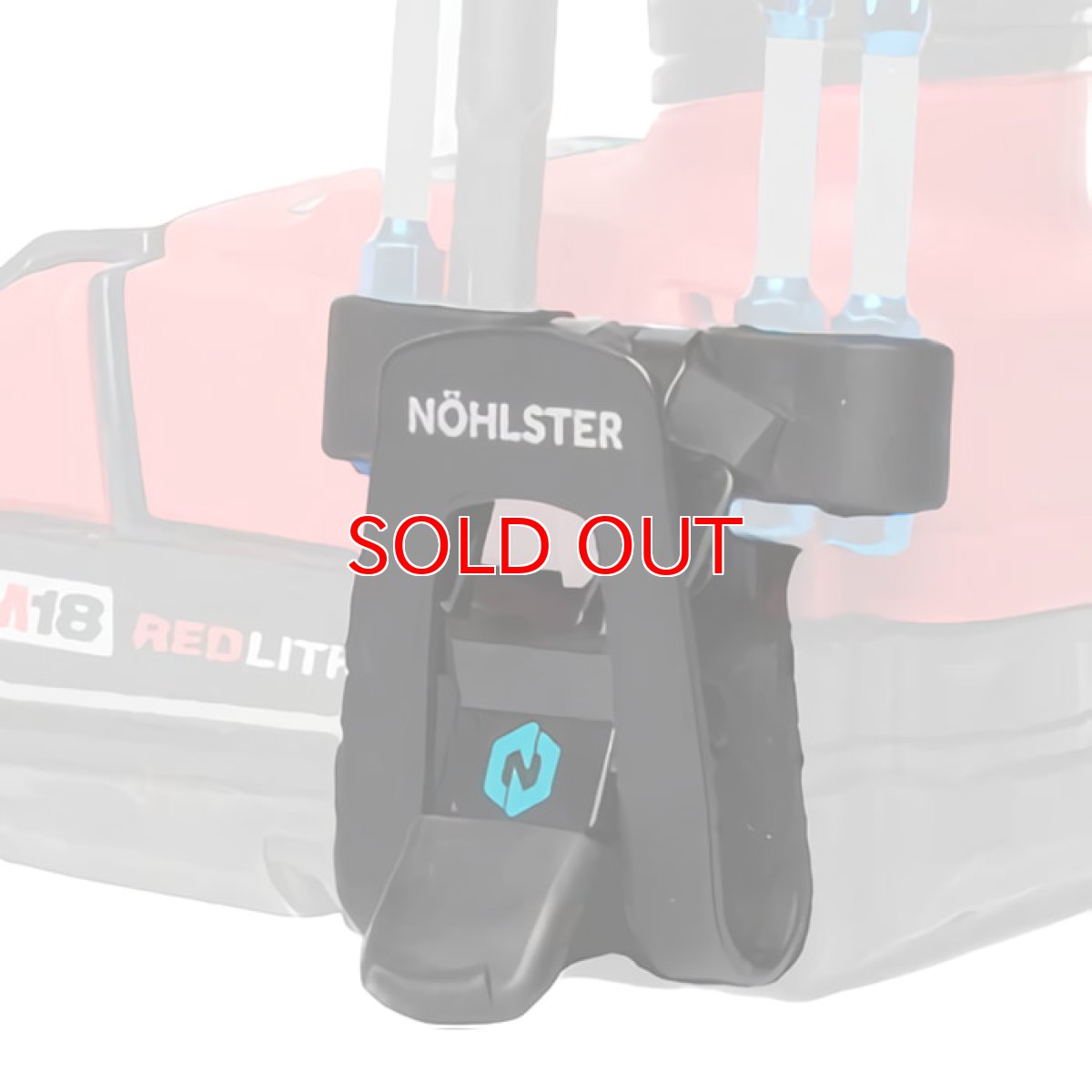 画像3: 主要な工具ブランド ほぼ全ての電動工具に取り付け可能な ビットホルダー付き ツールクリップ ノルスター NOHLSTER ロッキングツールクリップ フック (3)