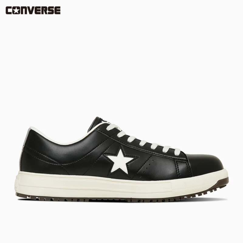 CONVERSE ONE STAR 安全靴 EEE ブラック　27 ワンスター コンバース CPD 安全靴 作業靴 プロテクティブ スニーカー 靴 ワン