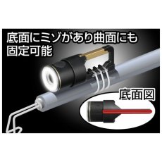 画像6: ジェントス GENTOS Onez 電動ドライバー用 LEDライト OZ-DR01R 充電式 100ルーメン COBライト USB Type-C 小型 軽量 作業灯 防塵 防滴 (6)