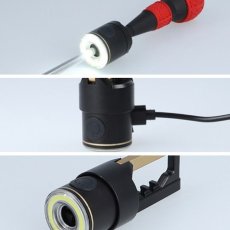 画像10: ジェントス GENTOS Onez 電動ドライバー用 LEDライト OZ-DR01R 充電式 100ルーメン COBライト USB Type-C 小型 軽量 作業灯 防塵 防滴 (10)