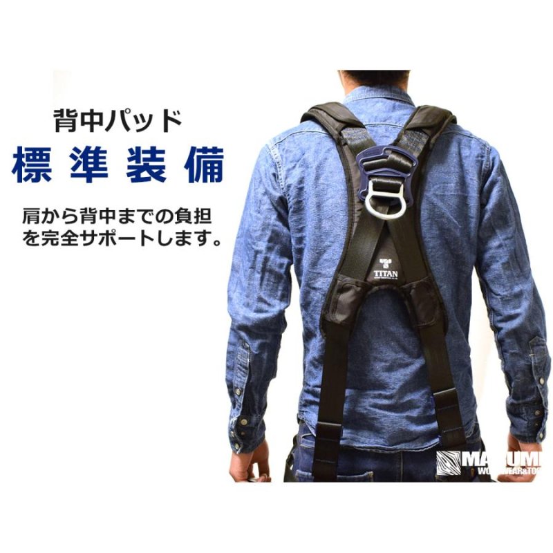 タイタン TITAN フルハーネス型 墜落制止用の規格適合品 PANGAEA