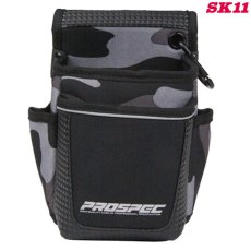 画像1: SK11(藤原産業) 小型腰袋２段 PRO-G10 各種道工具類の収納 (1)