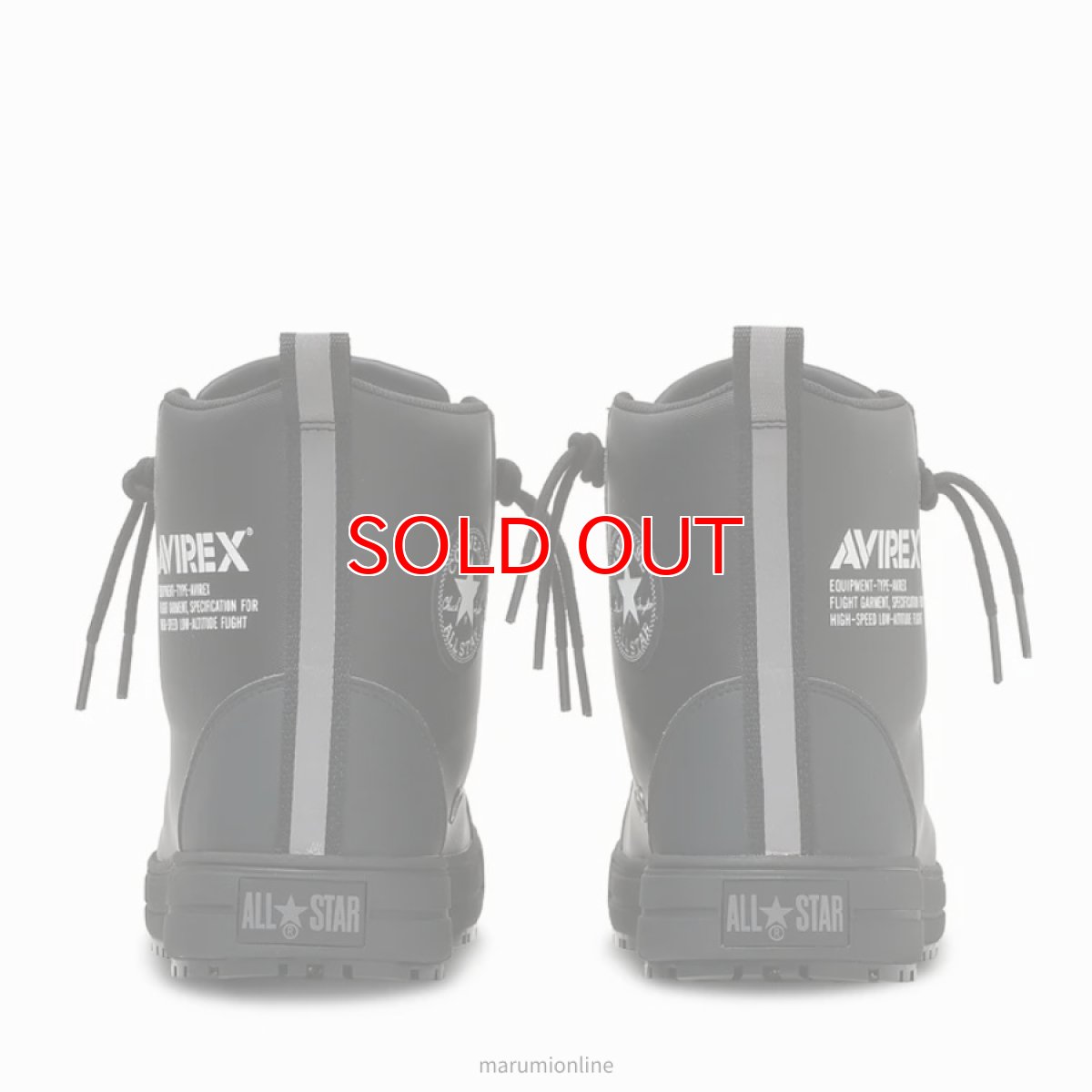 画像11: コンバースワーキング 2026 限定 アヴィレックス AVIREX CPD 安全靴 作業靴 プロテクティブ スニーカー JSAA A種 3E 靴 オールスター PS II CENTER ZIP HI (11)