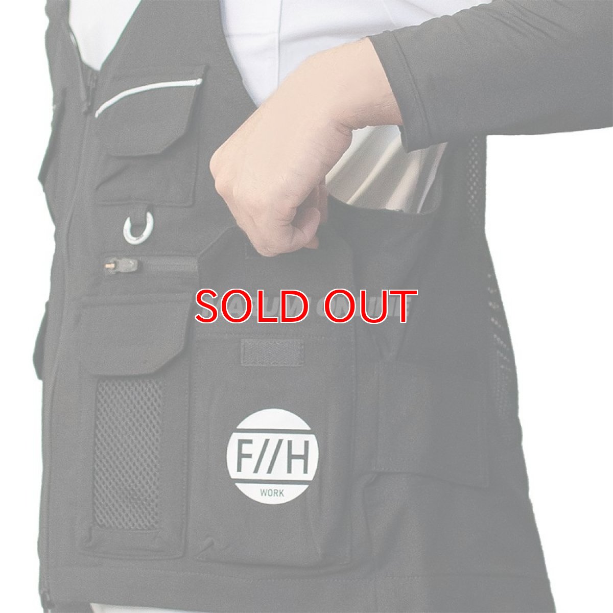 画像5: 【限定商品】PUMA.AT WORK. x ヒロミ コラボ 作業ウェア ワークベスト プーマ WORK VEST 作業服 PW-3012G PUMA WORKWEAR プーマワークウェア (5)