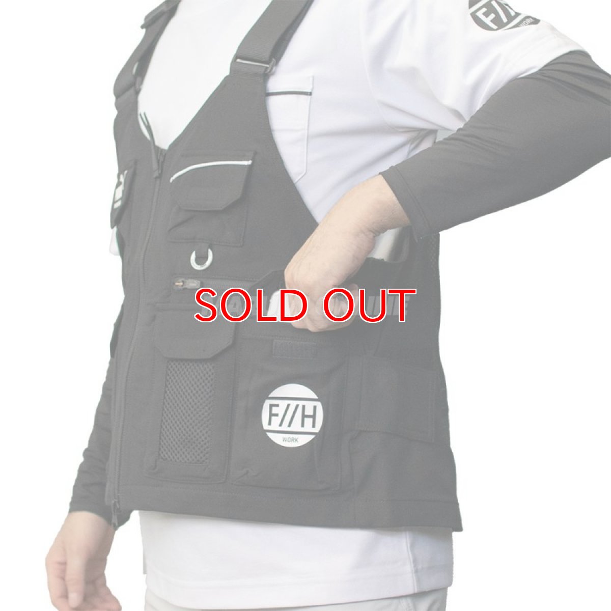 画像6: 【限定商品】PUMA.AT WORK. x ヒロミ コラボ 作業ウェア ワークベスト プーマ WORK VEST 作業服 PW-3012G PUMA WORKWEAR プーマワークウェア (6)