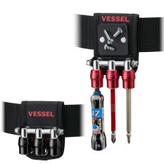 画像4: ベッセル(VESSEL) クイックキャッチャー３連ホルダー マグネット付き ソケットホルダー ビットホルダー 収納 QB10MB3 (4)