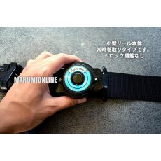 画像3: ポリマーギヤ ポリマーリール 新規格 胴ベルト型　胴ベルトセット品 リールタイ 巻取り式ランヤード 墜落制止用器具 安全帯 RXNHJ-S51S (3)