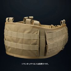 画像3: RYDEN ライデン 鎧布 GAIFU モールシステム ツールベルトパッド 作業用 建築・建設用 （コヨーテ・ブラック） RD-01-002 (3)