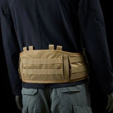 画像4: RYDEN ライデン 鎧布 GAIFU モールシステム ツールベルトパッド 作業用 建築・建設用 （コヨーテ・ブラック） RD-01-002 (4)