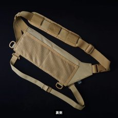 画像6: RYDEN ライデン 鎧布 GAIFU モールシステム バンダリア 胸部 たすき掛け式 作業用 建築・建設用 （コヨーテ・ブラック） RD-01-008 (6)