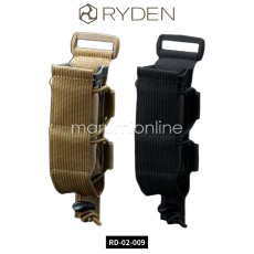 画像1: RYDEN ライデン 鎧布 GAIFU モールシステム ユーティリティポーチ スモール 作業用 建築・建設用 （コヨーテ・ブラック） RD-02-009 (1)