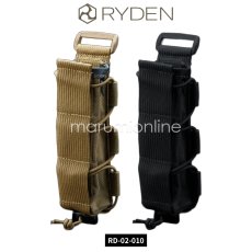 画像1: RYDEN ライデン 鎧布 GAIFU モールシステム ユーティリティポーチ スモールロング 作業用 建築・建設用 （コヨーテ・ブラック） RD-02-010 (1)