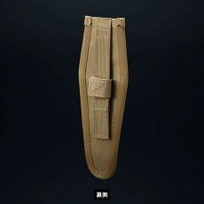 画像3: RYDEN ライデン 鎧布 GAIFU モールシステム ツールホルダー シングル 作業用 建築・建設用 （コヨーテ・ブラック） RD-03-003 (3)