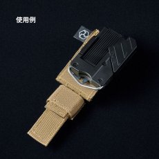画像3: RYDEN ライデン 鎧布 GAIFU モールシステム エクスパンションパネル 作業用 建築・建設用 （コヨーテ・ブラック） RD-04-006 (3)