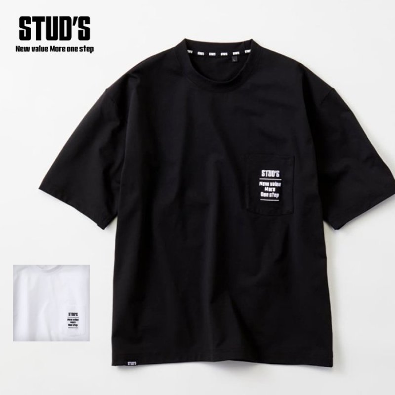 STUD'S スタッズ ドライ半袖ポケT S2553-1 (ポリエステル100