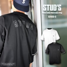 画像1: STUD'S スタッズ ドライ半袖ポケT S2553-3 (ポリエステル100%) (1)