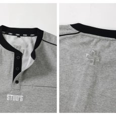 画像7: STUD'S スタッズ 裏ドライメッシュヘンリーネックTシャツ S2564 (7)