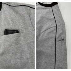 画像6: STUD'S スタッズ 裏ドライメッシュヘンリーネックTシャツ S2564 (6)