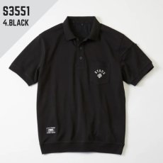 画像2: 2026年モデル STUD'S スタッズ 裏ドライメッシュ半袖ポロシャツ S3551 (2)