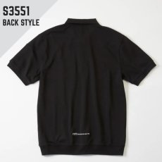 画像3: 2026年モデル STUD'S スタッズ 裏ドライメッシュ半袖ポロシャツ S3551 (3)