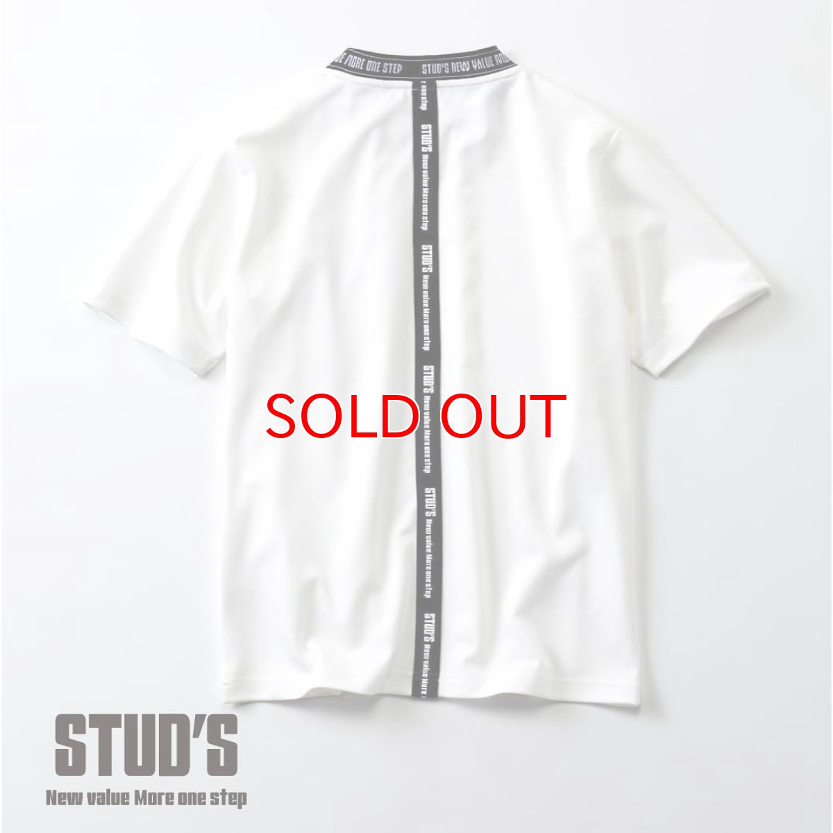 画像7: STUD'S スタッズ 半袖ロゴリブネックポケT S4553 (7)