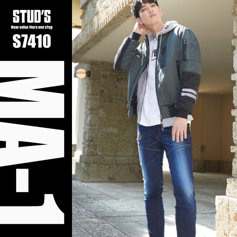 STUD'S スタッズ 防寒 秋冬 CORDURA(コーデュラ) MA-1 S7410│おしゃれ