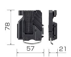 画像4: タジマ セフ後付ホルダー縦ベルト用 SF-THLD (4)