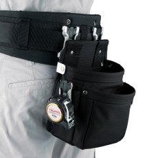 画像5: tajimaタジマ SFKBNC-2M2H セフツイン 腰袋 ナイロン コーデュラ 腰袋2段中 セフ別売り (5)