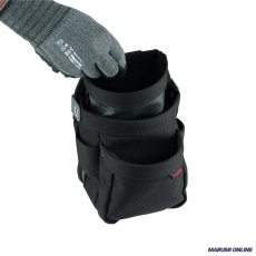 画像4: tajimaタジマ SFKBNC-2SS セフ 腰袋 ナイロン コーデュラ 腰袋2段極小 セフ別売り (4)