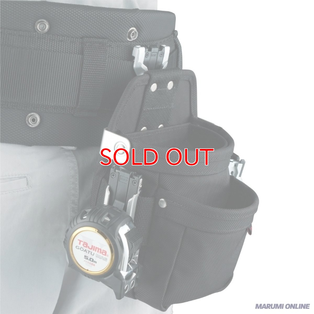 画像6: tajimaタジマ SFKBNC-2SS セフ 腰袋 ナイロン コーデュラ 腰袋2段極小 セフ別売り (6)