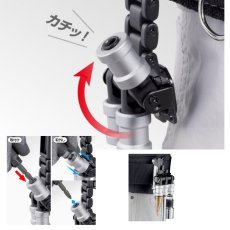 画像4: tajimaタジマ SFKHI-BH3 セフ工具ホルダー ビットホルダー 3連 ※下段連結+セフ装着 (4)