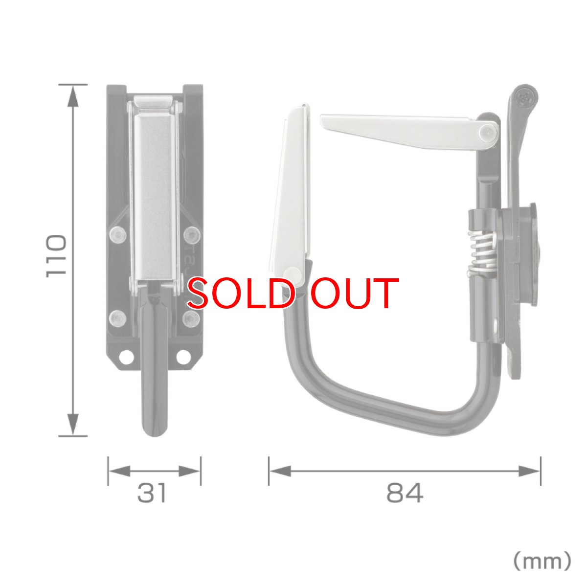 画像8: tajimaタジマ SFKHI-TPF セフ工具ホルダー テープホルダー 折りたたみ ※下段連結+セフ装着 (8)