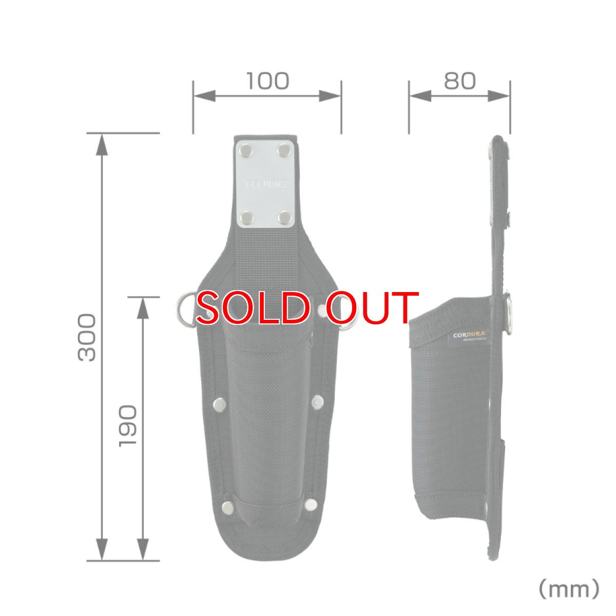 画像4: tajimaタジマ SFKSNC-P1PD セフ工具差し ナイロン コーデュラ ペンドラ用 セフ別売り (4)