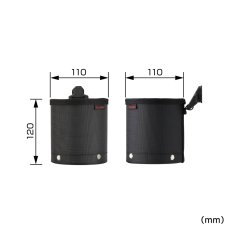 画像2: tajimaタジマ SFPCN-BCS 高密度ナイロン セフポーチ ナイロン ビス用カップ 小 セフ別売り (2)