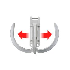 画像4: tajimaタジマ SFPSKHA-JF カスタムセフホルダー用工具ホルダーアルミ スリムJフック 折りたたみ ※下段専用 (4)